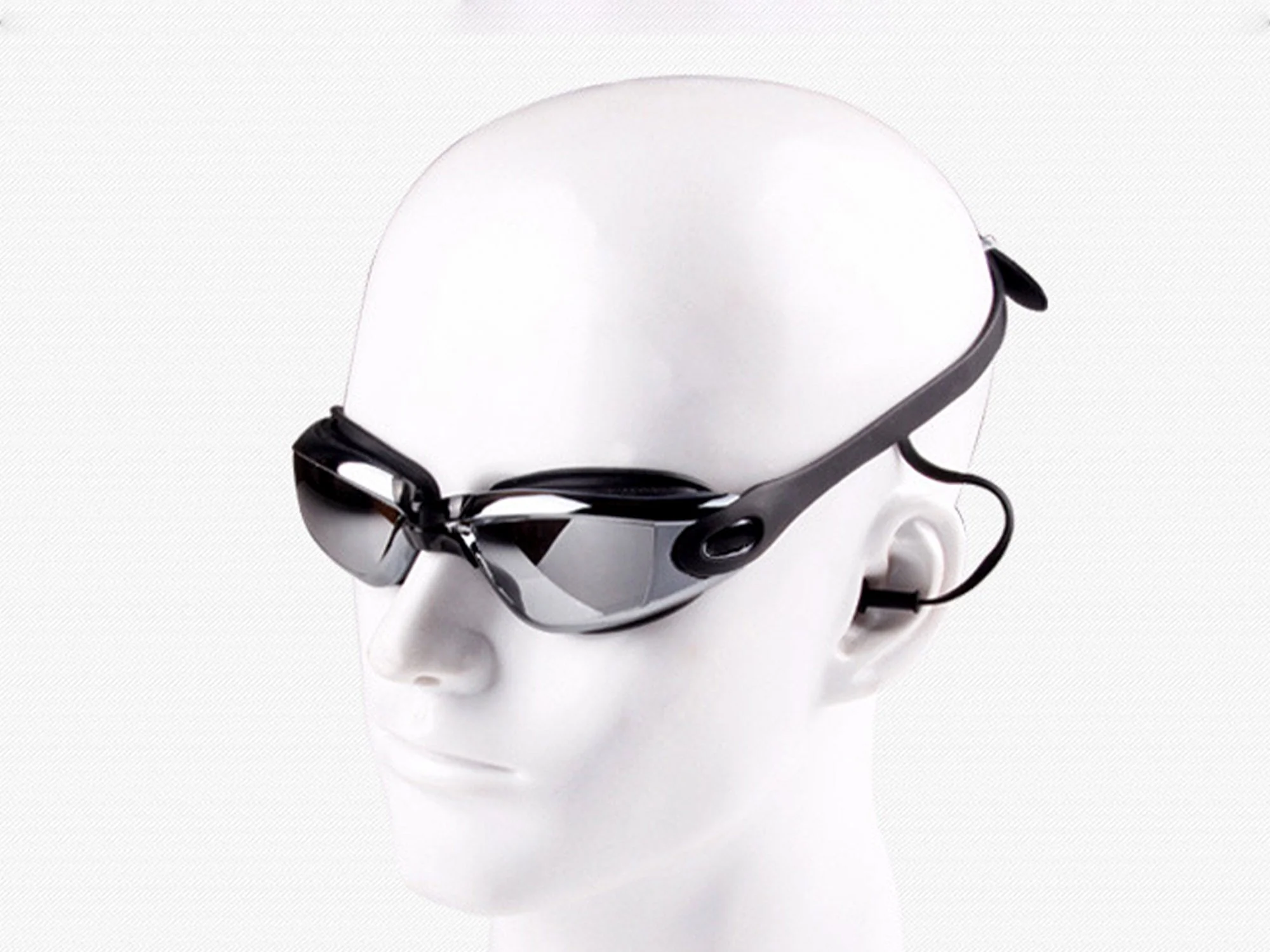Comfortable Swimming Goggles with UV Anti-Fog Swim Glasses Adjustable -1.5 to -8 - Image 11