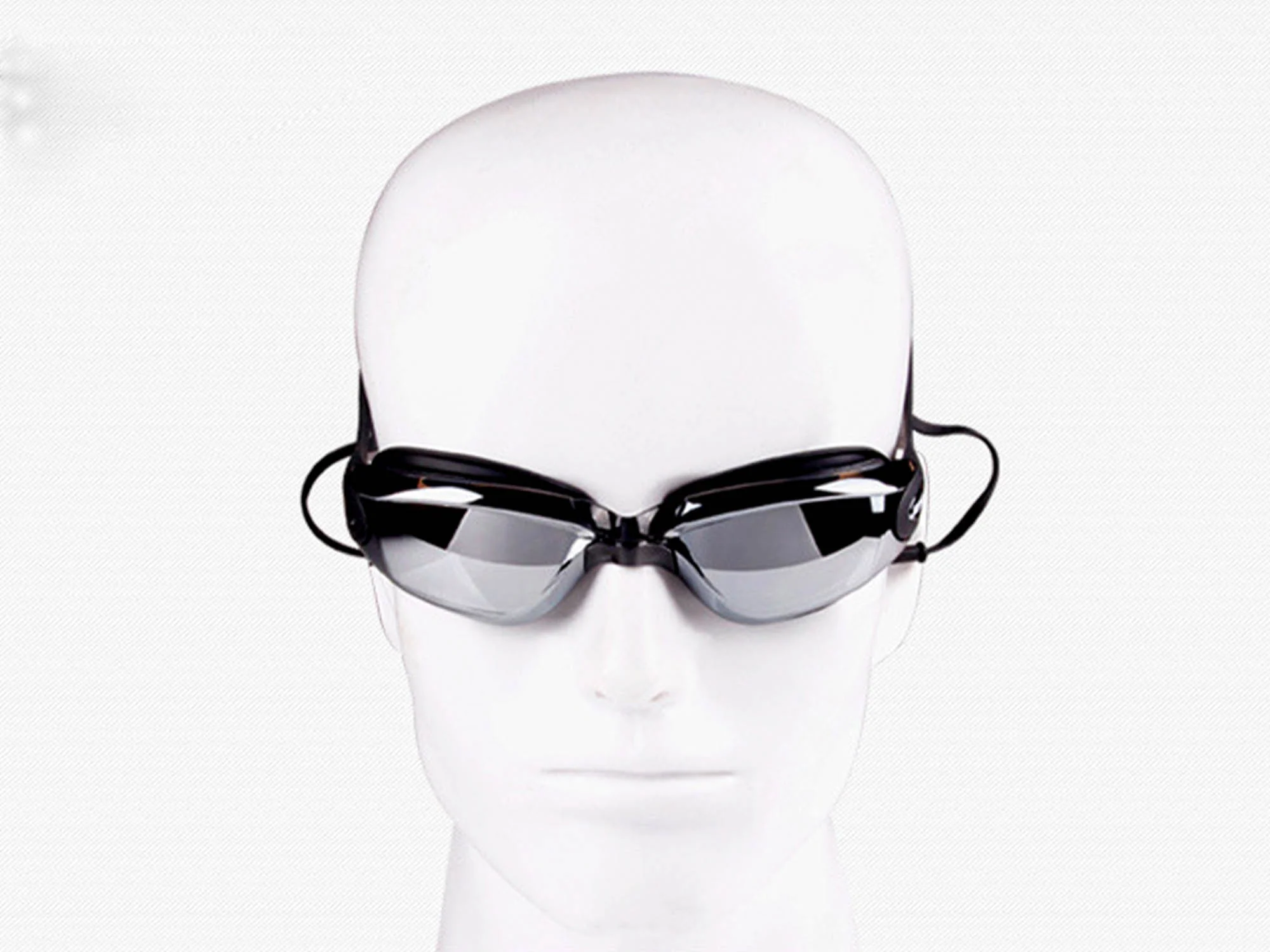 Comfortable Swimming Goggles with UV Anti-Fog Swim Glasses Adjustable -1.5 to -8 - Image 3