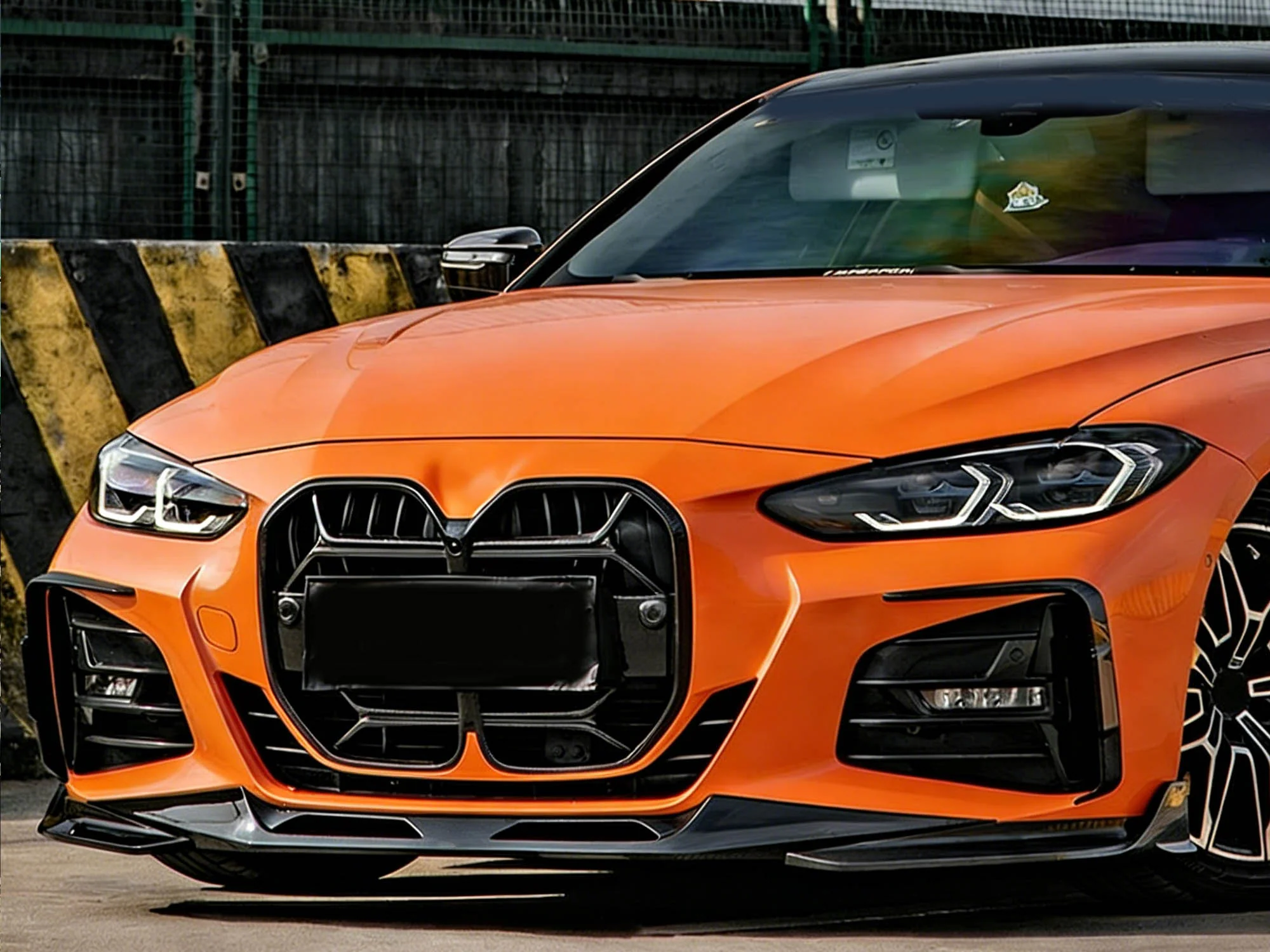 CLS Style Gloss Black Front Grille For BMW 4 Series G22 G23 430i M440i Coupe 2021-2026 - Image 3
