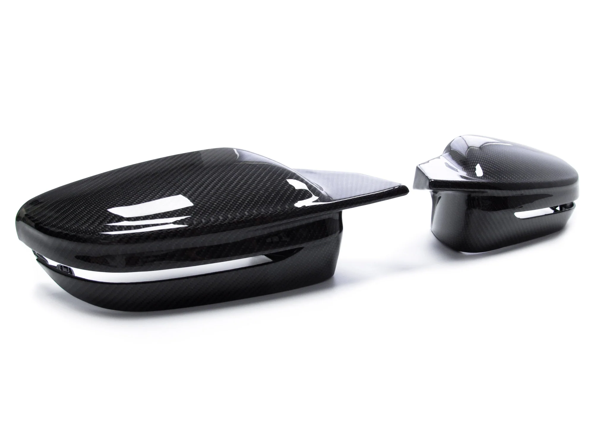 Carbon Fiber Side Mirror Cover Caps Replacements For BMW G20 G22 G30 G11 G15 2019–2025 - Image 5