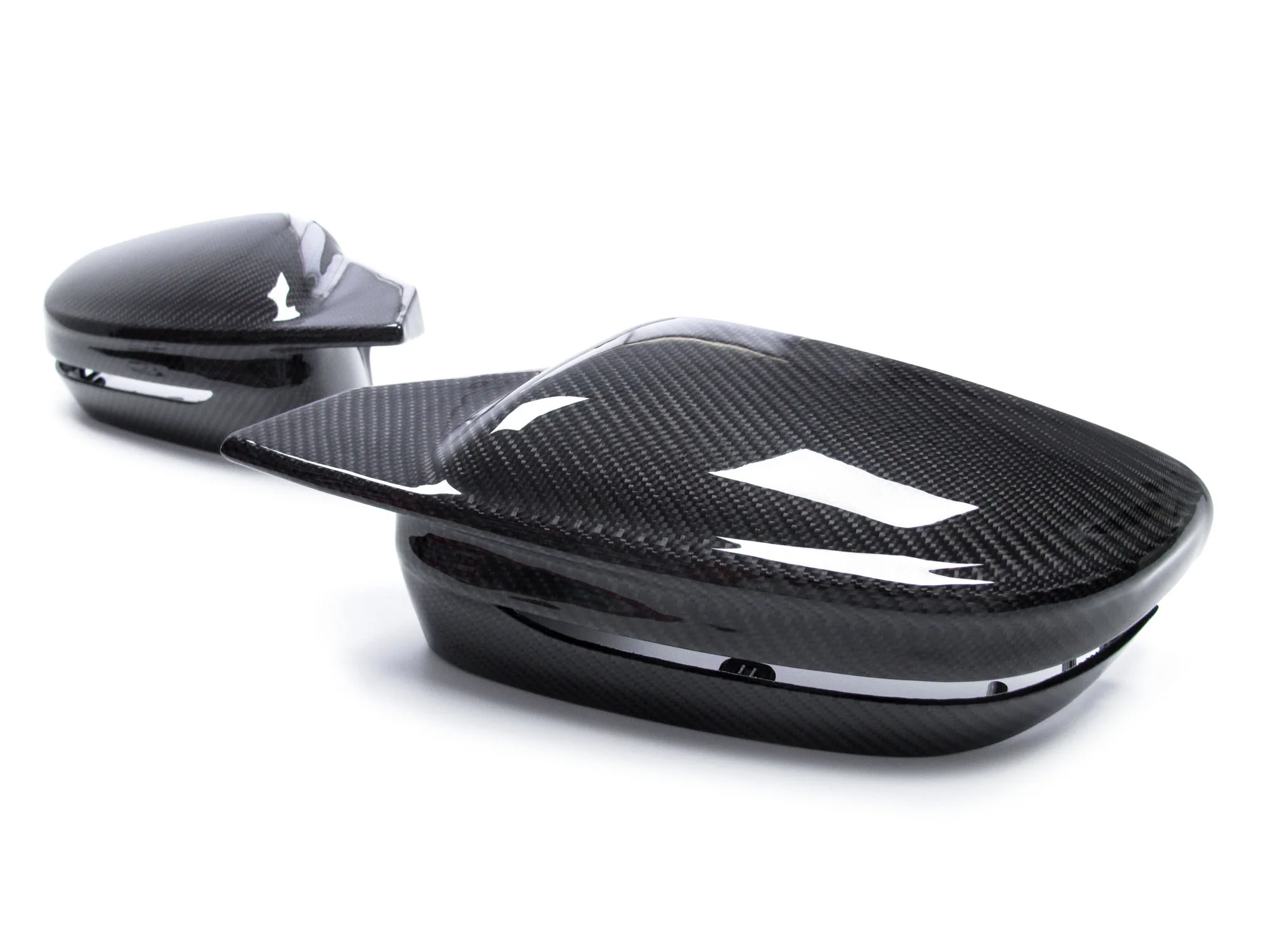 Carbon Fiber Side Mirror Cover Caps Replacements For BMW G20 G22 G30 G11 G15 2019–2025 - Image 6