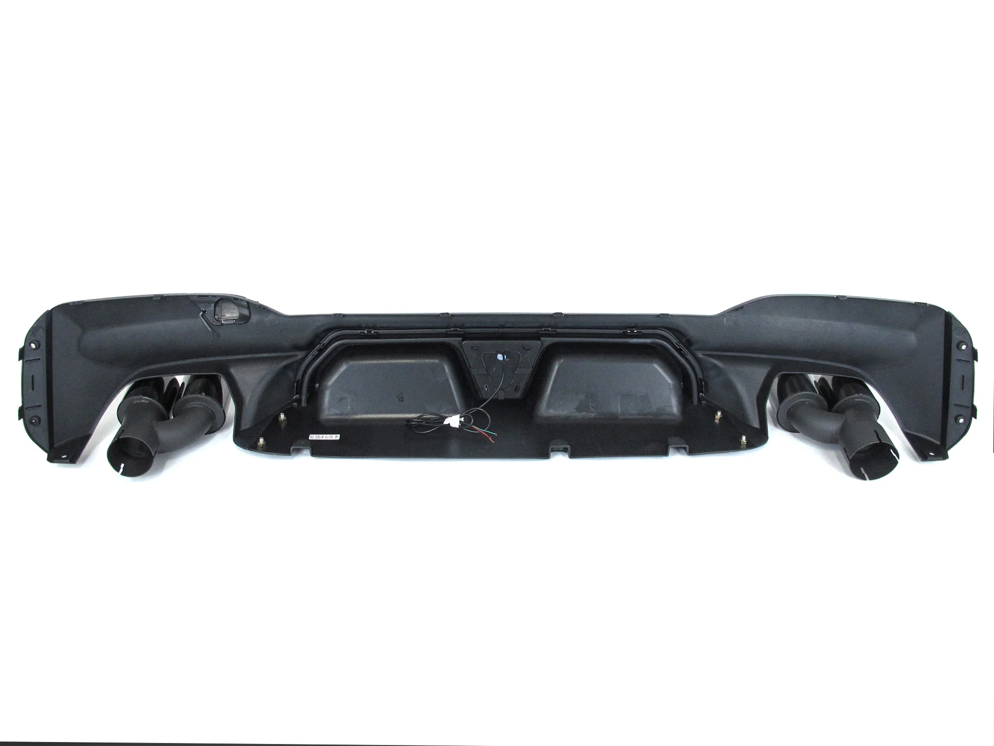 Gloss Black LED Rear Diffuser + Quad Exhaust Tips For BMW G30 520i 540i M Sport 2017-2023 - Image 10