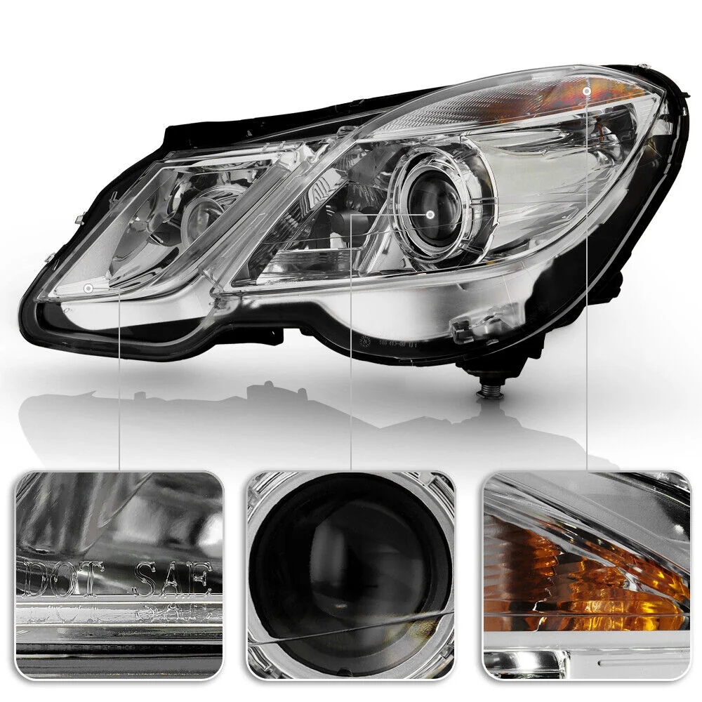 Driver Left Side For 2010-2013 Mercedes Benz W212 E350 E550 4-Door HID w/AFS Projector Headlight - Image 5