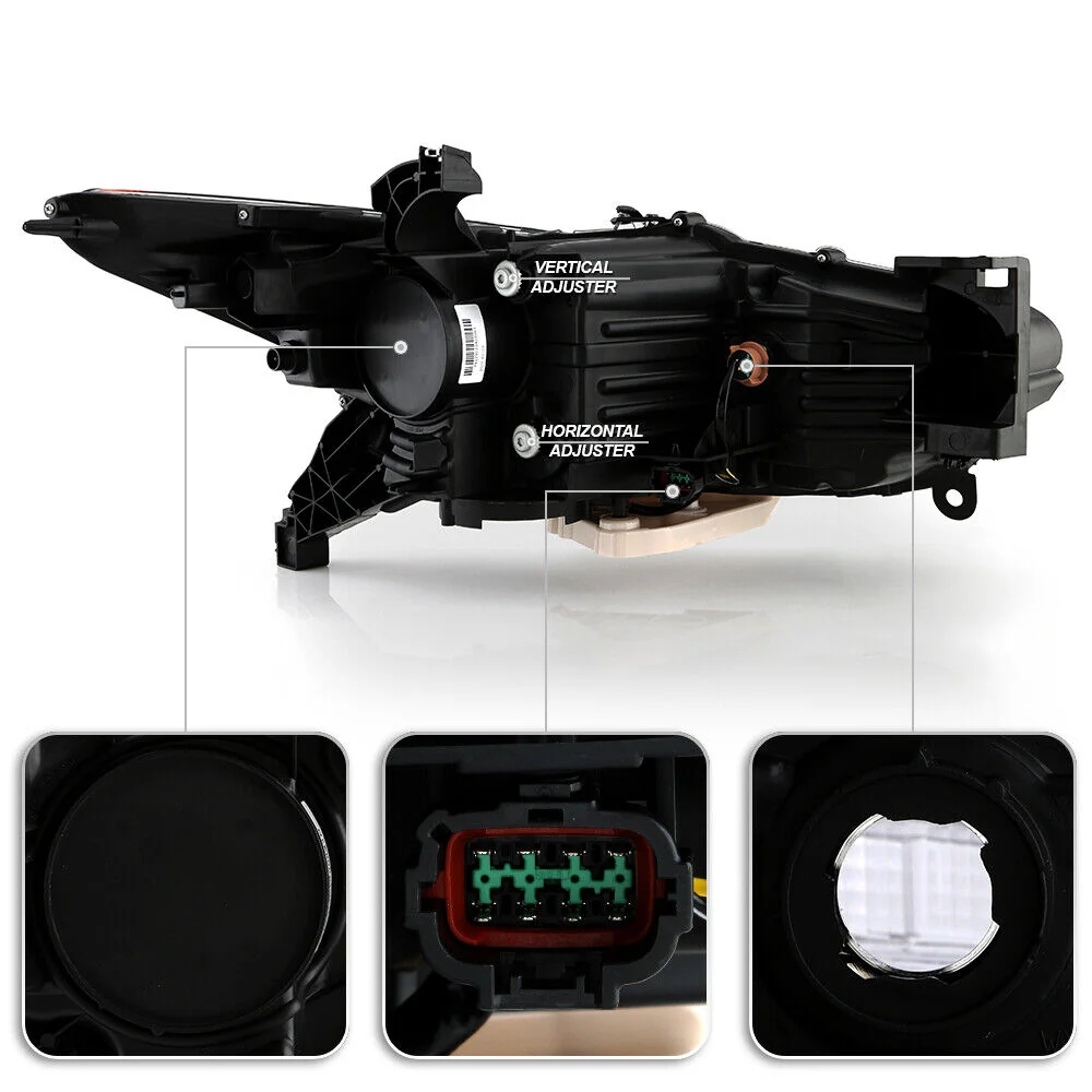 Driver Left Side For 2019-2020 Infiniti QX60 Factory LED Low Beam Projector Headlight w/o AFS - Image 3