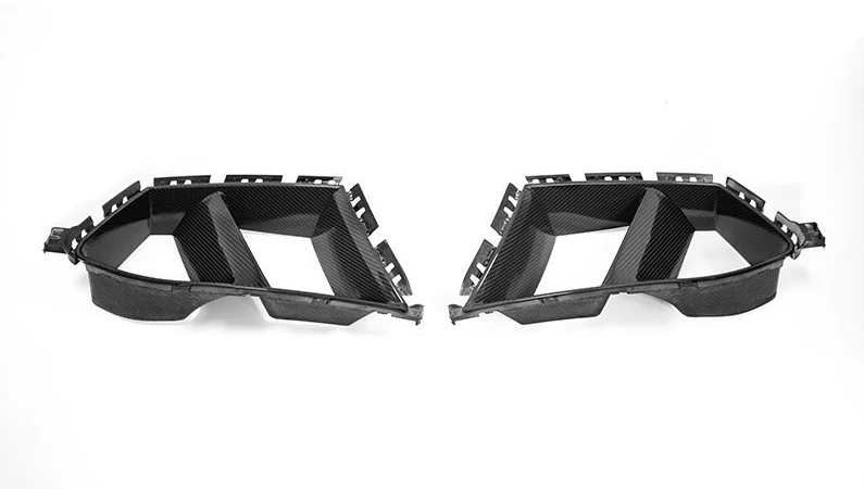 Dry Carbon Fiber Front Bumper Air Duct Vent for BMW M3 G80 M4 G82 G83 2021-2026 - Image 4