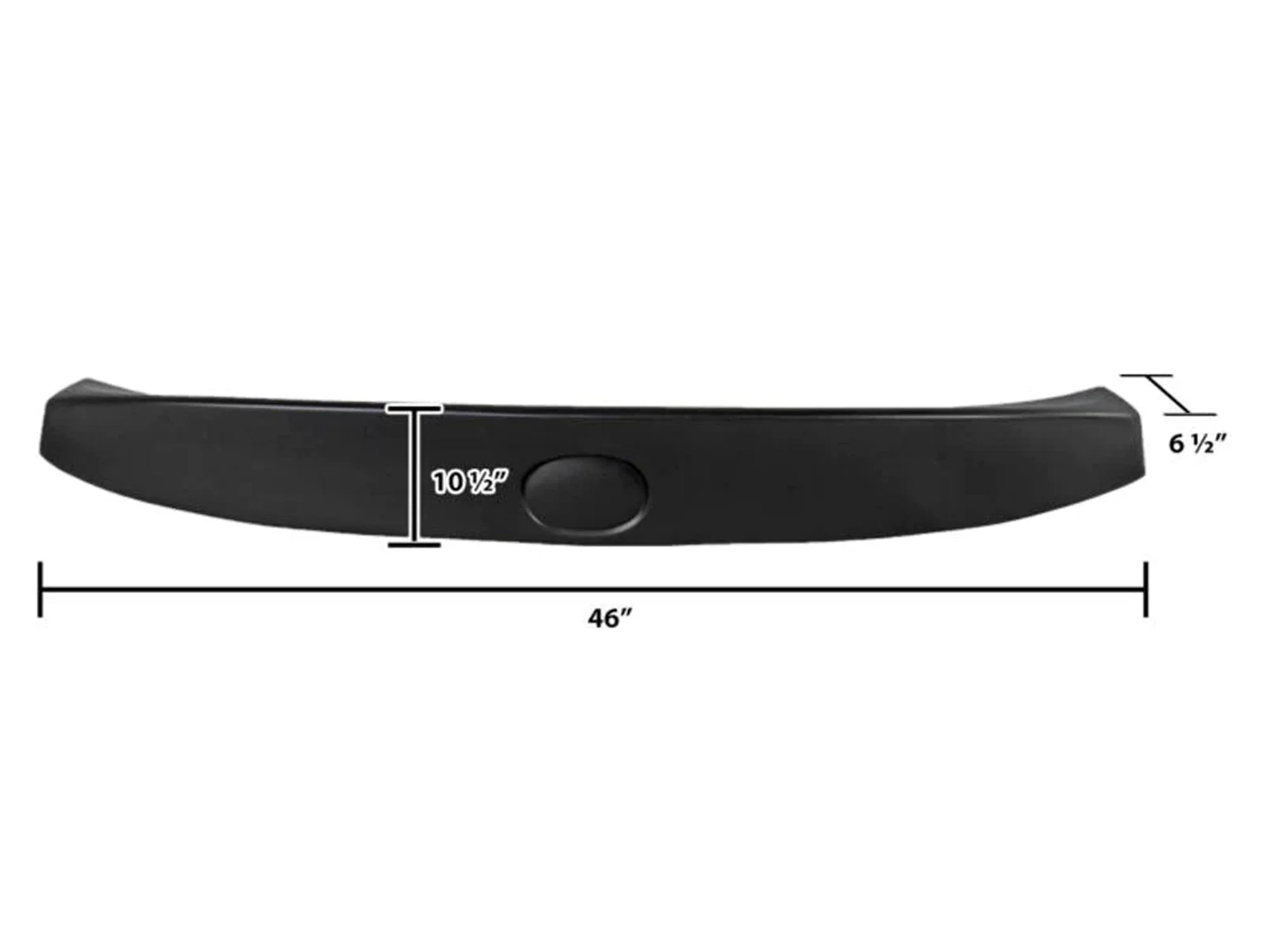 Matte Black Rear Trunk Spoiler For Lexus IS250 IS350 IS-F Sedan 2006-2013 - Image 3