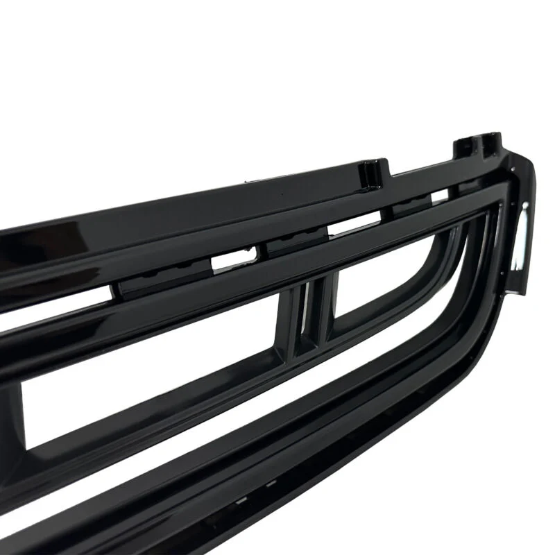 Black Front Upper Grille + Bumper Lower Grill For  Cadillac XTS 2013-2017 w/o Camera - Image 12