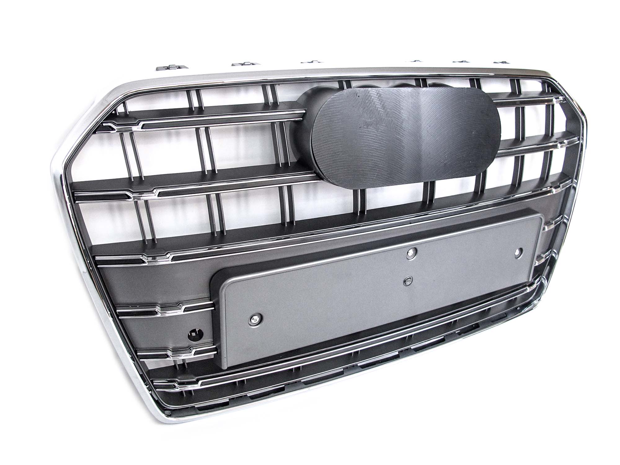 Chrome Front Grille for AUDI A6 C7.5 S6 2016-2018 fg212 - Image 5