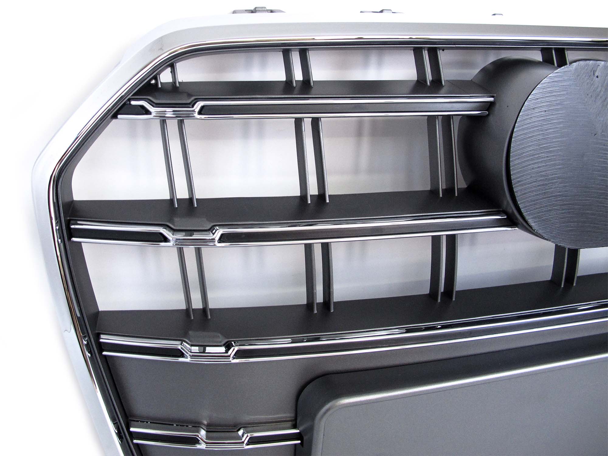 Chrome Front Grille for AUDI A6 C7.5 S6 2016-2018 fg212 - Image 7