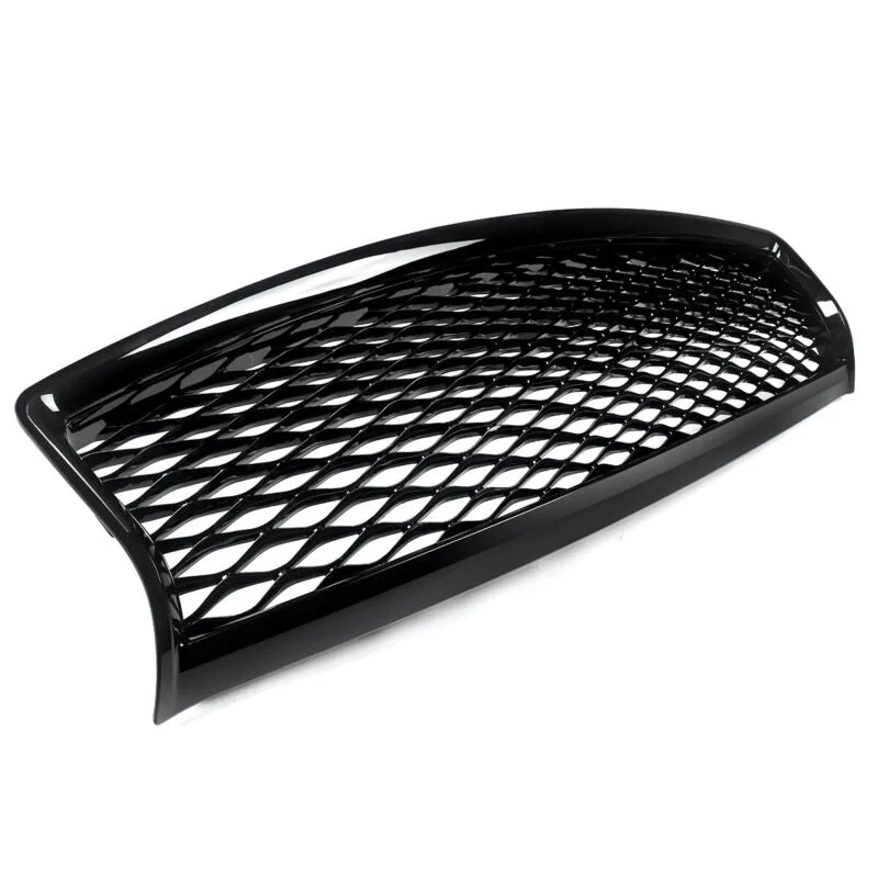 Gloss Black Front Bumper Grill Honeycomb For Inifniti Q50 2014-2017 - Image 17