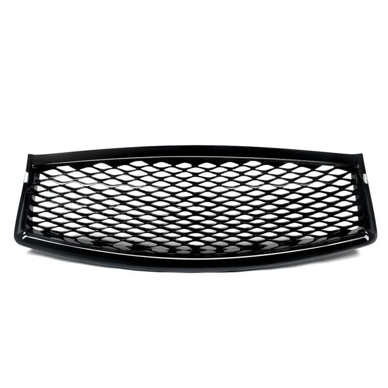 Gloss Black Front Bumper Grill Honeycomb For Inifniti Q50 2014-2017 - Image 2