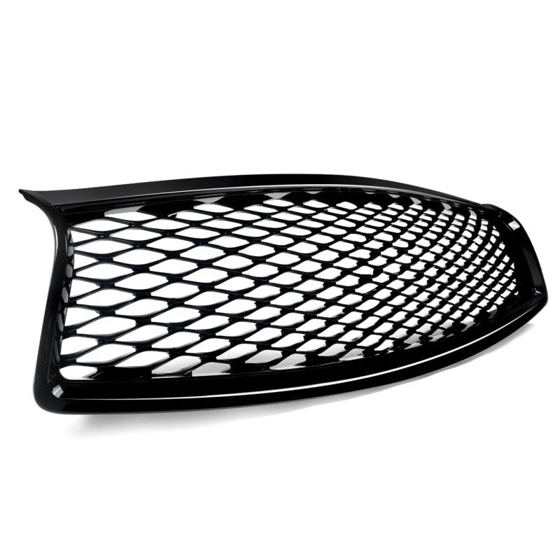 Gloss Black Front Bumper Grill Honeycomb For Inifniti Q50 2014-2017 - Image 3