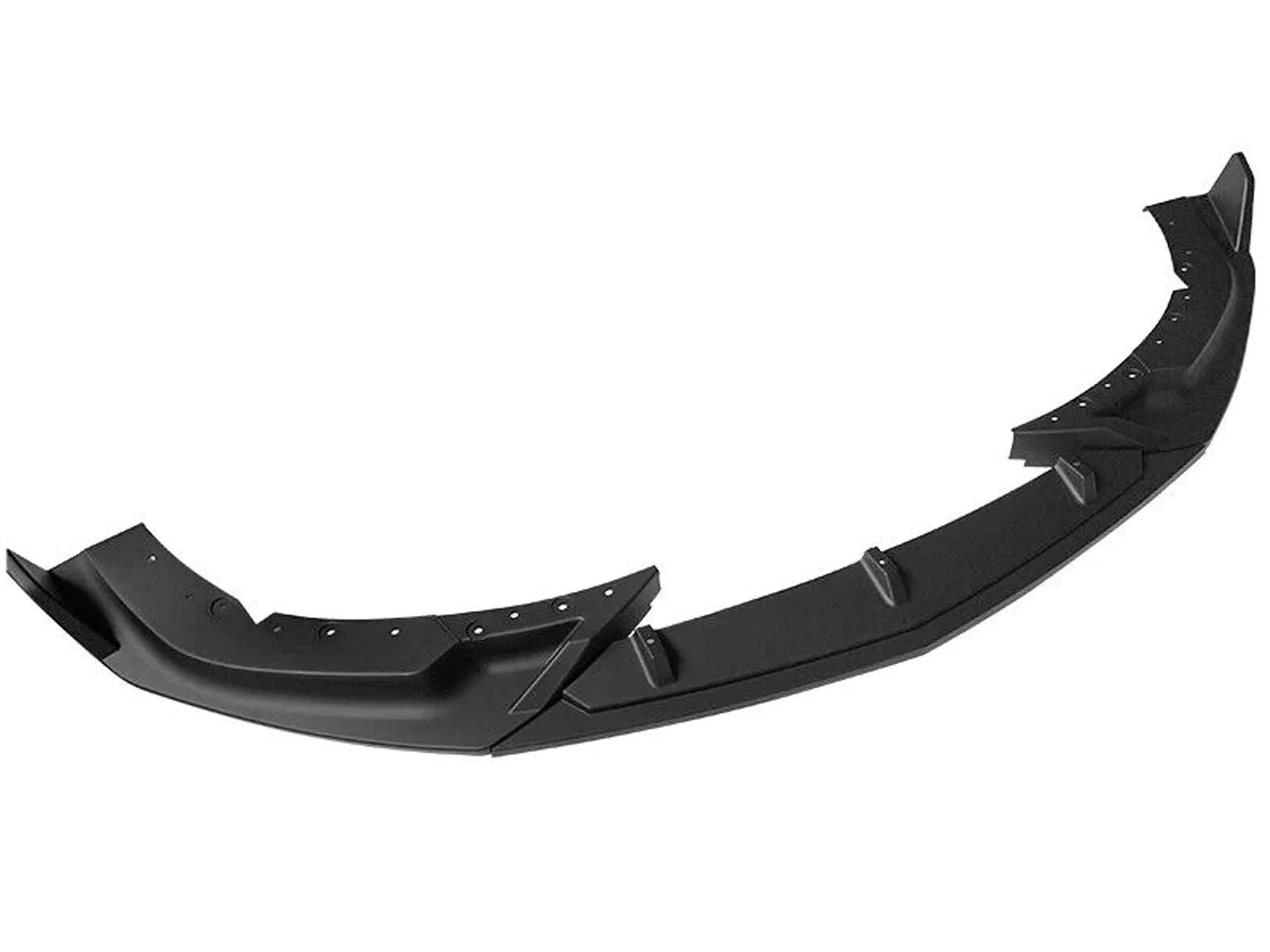 3PCS Matte Black Front Bumper Lip Splitter for Cadillac CT4 2020-2025 - Image 3