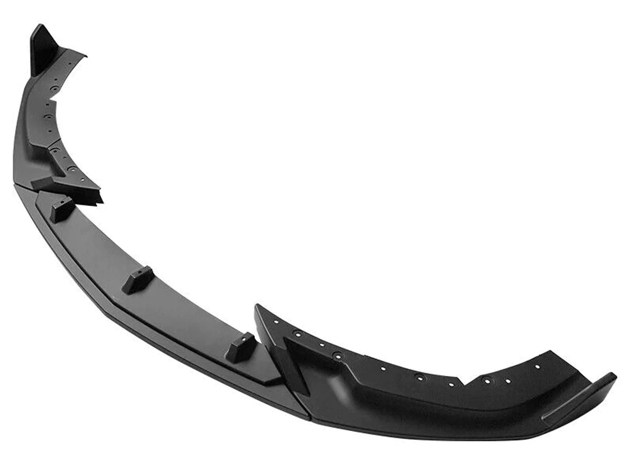 3PCS Matte Black Front Bumper Lip Splitter for Cadillac CT4 2020-2025 - Image 4