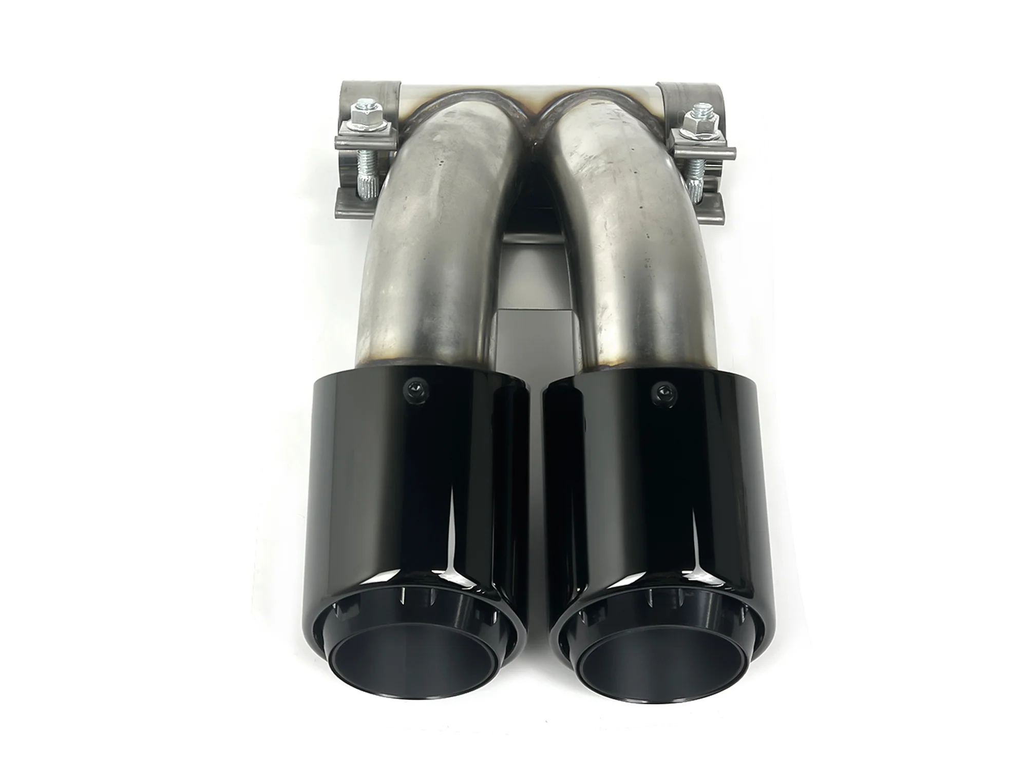 3-Layer Exhaust Tips Tailpipe Black for Porsche 981 Cayman Boxster 2013-2016 - Image 10