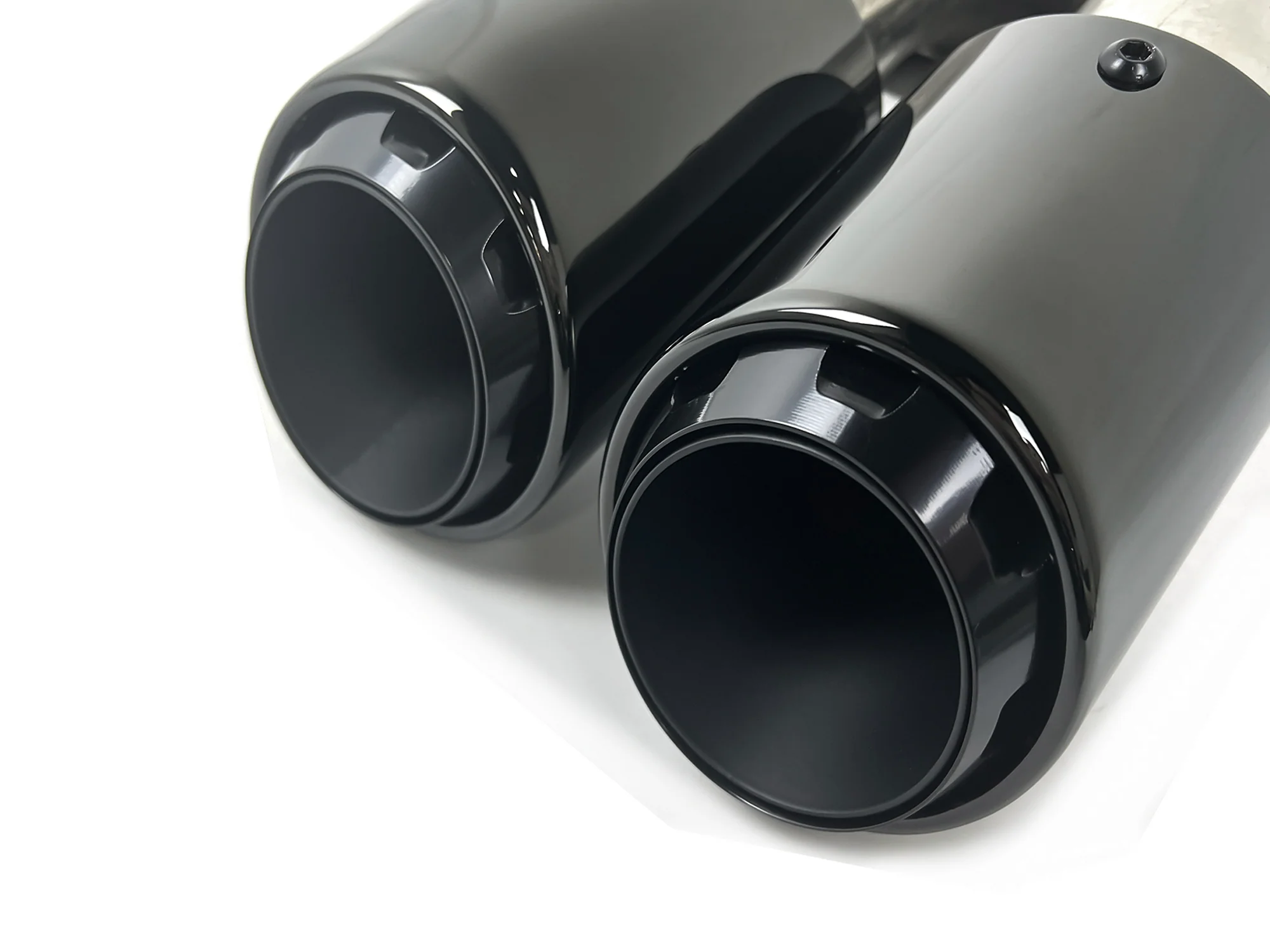 3-Layer Exhaust Tips Tailpipe Black for Porsche 981 Cayman Boxster 2013-2016 - Image 12