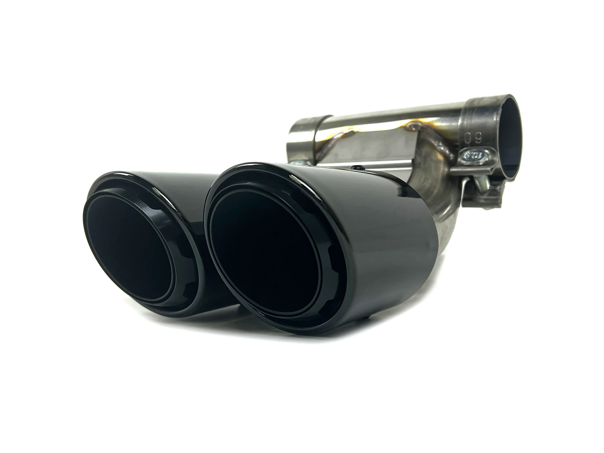 3-Layer Exhaust Tips Tailpipe Black for Porsche 981 Cayman Boxster 2013-2016 - Image 6