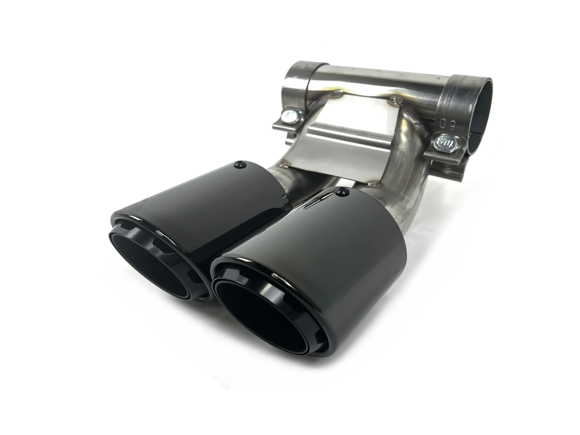 3-Layer Exhaust Tips Tailpipe Black for Porsche 981 Cayman Boxster 2013-2016 - Image 7