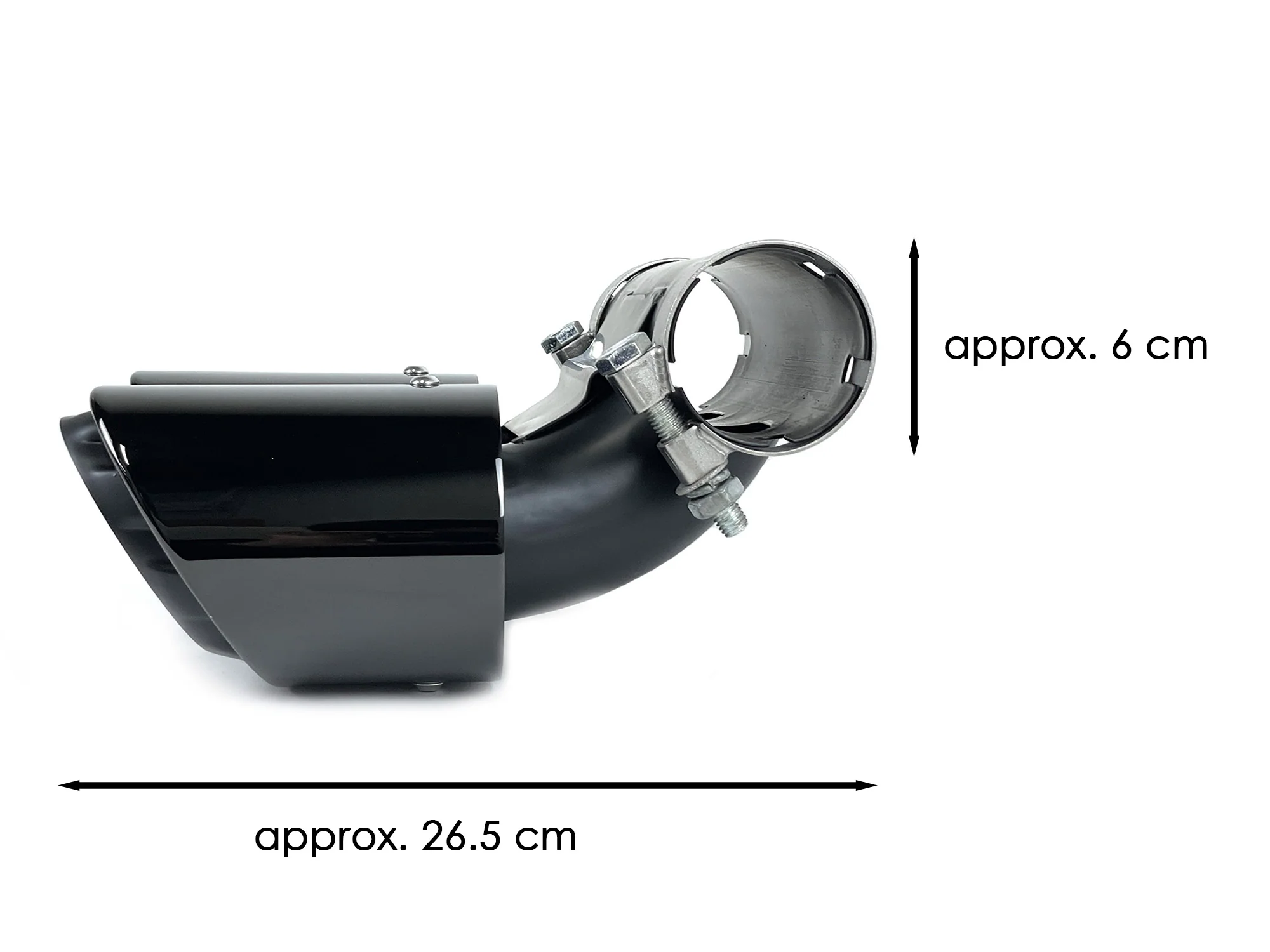 Black Exhaust Tips for Porsche 718 Cayman Boxster 982 2017-2023 - Image 11