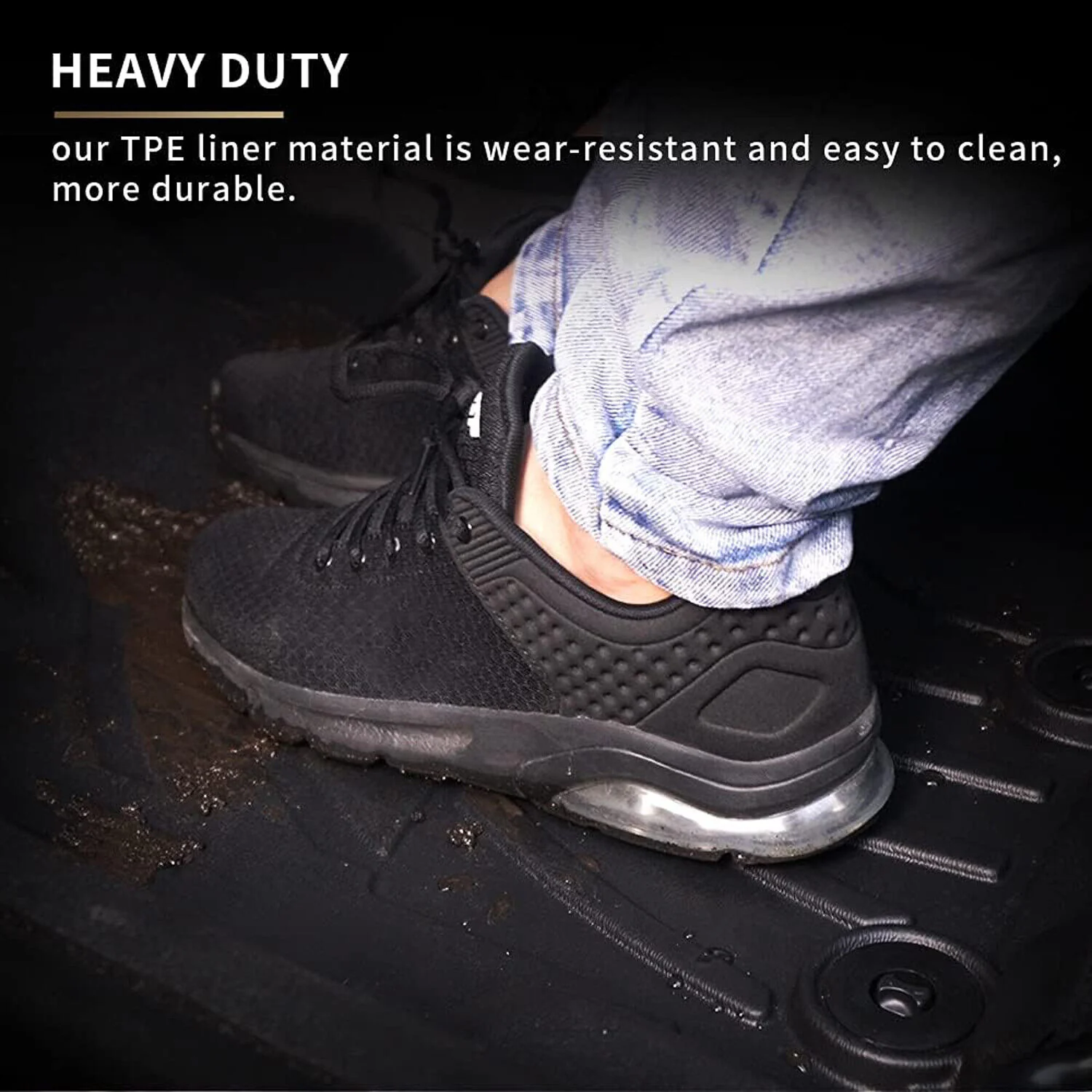 Floor Mats Liners Carpet Protector For 2017-2024 Audi Q7 All Weather Rubber - Image 7