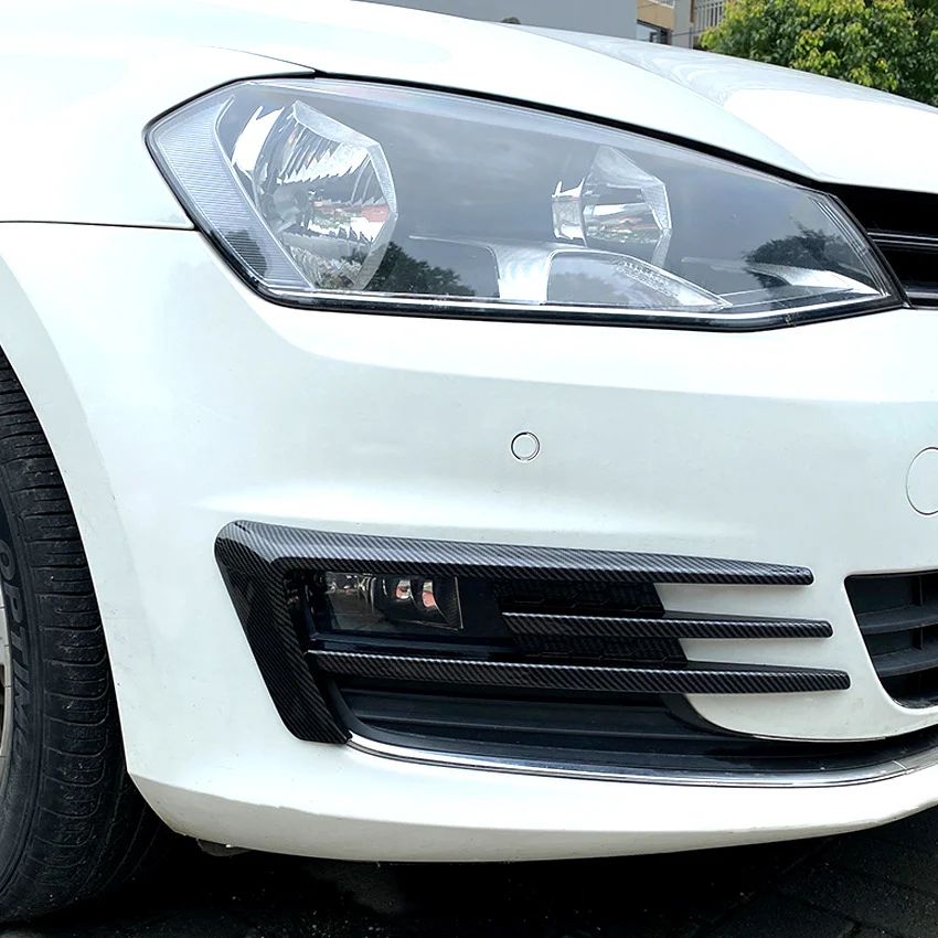 Fog Light Bumper Vent Trim For VW Golf 7 MK7 TSI TDI 2013–2016 Gloss Black - Image 11