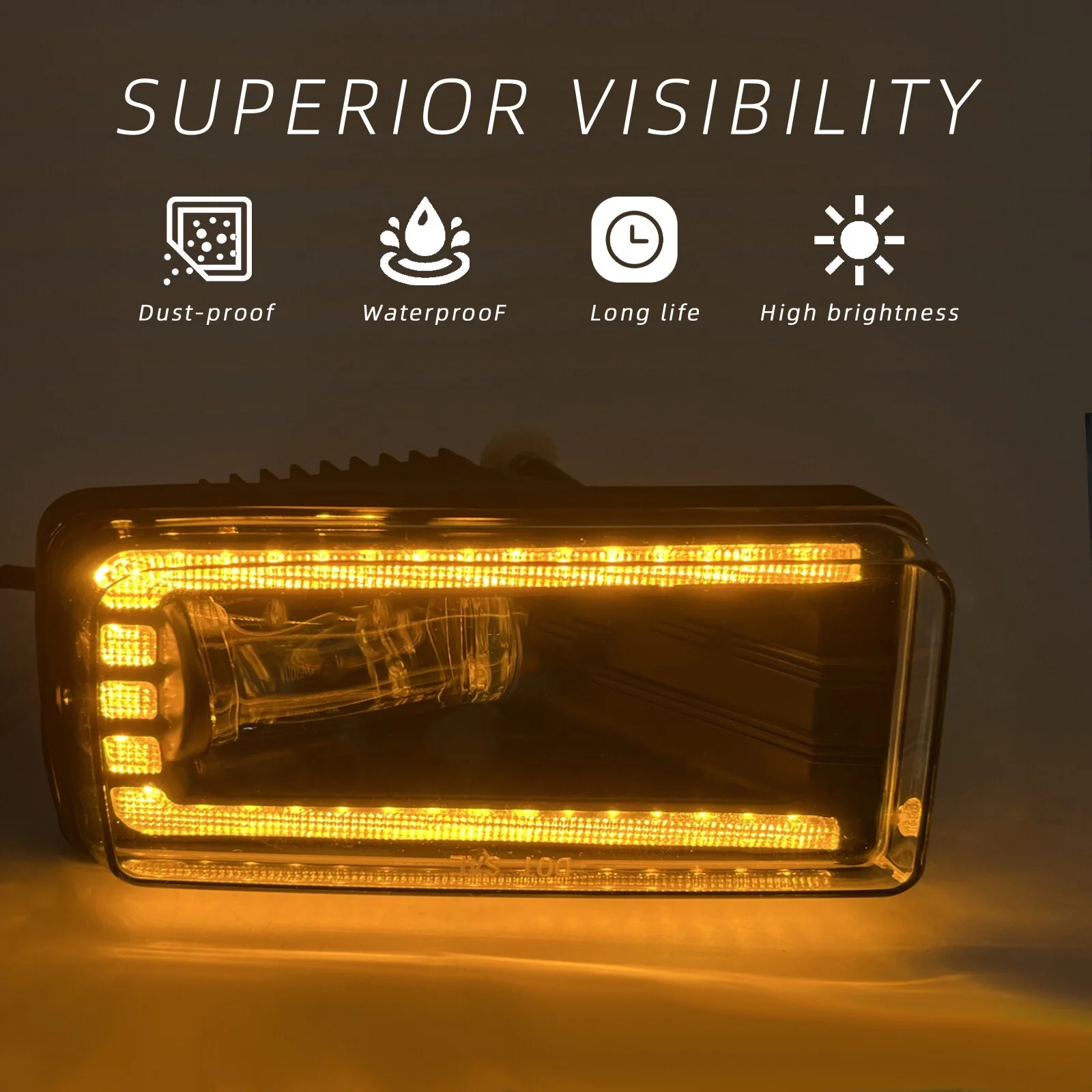 Fog Lights LED Lamps For 2007-2014 Chevy Silverado Avalanche Suburban Tahoe+DRL - Image 7