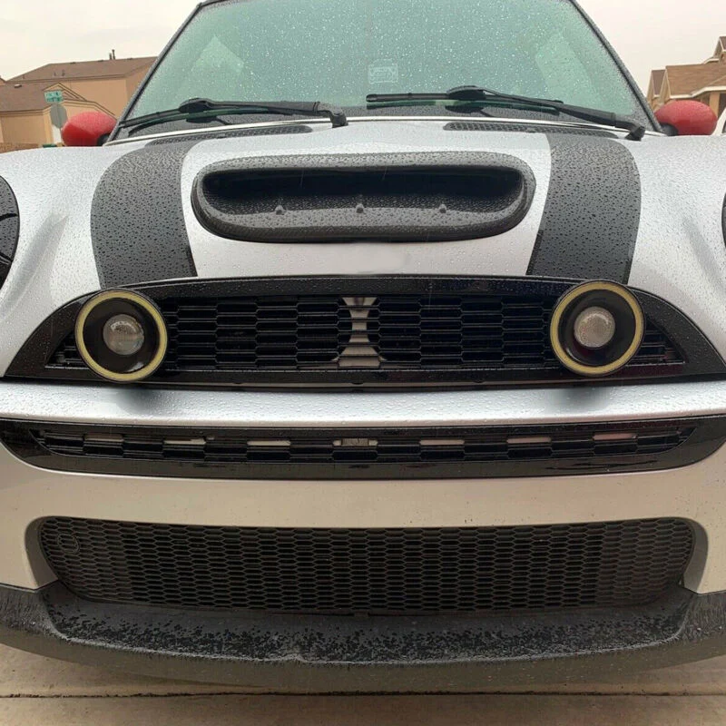 Honeycomb Front Upper & Lower Grill for Mini Cooper R52 R53 2002-2006 - Image 3