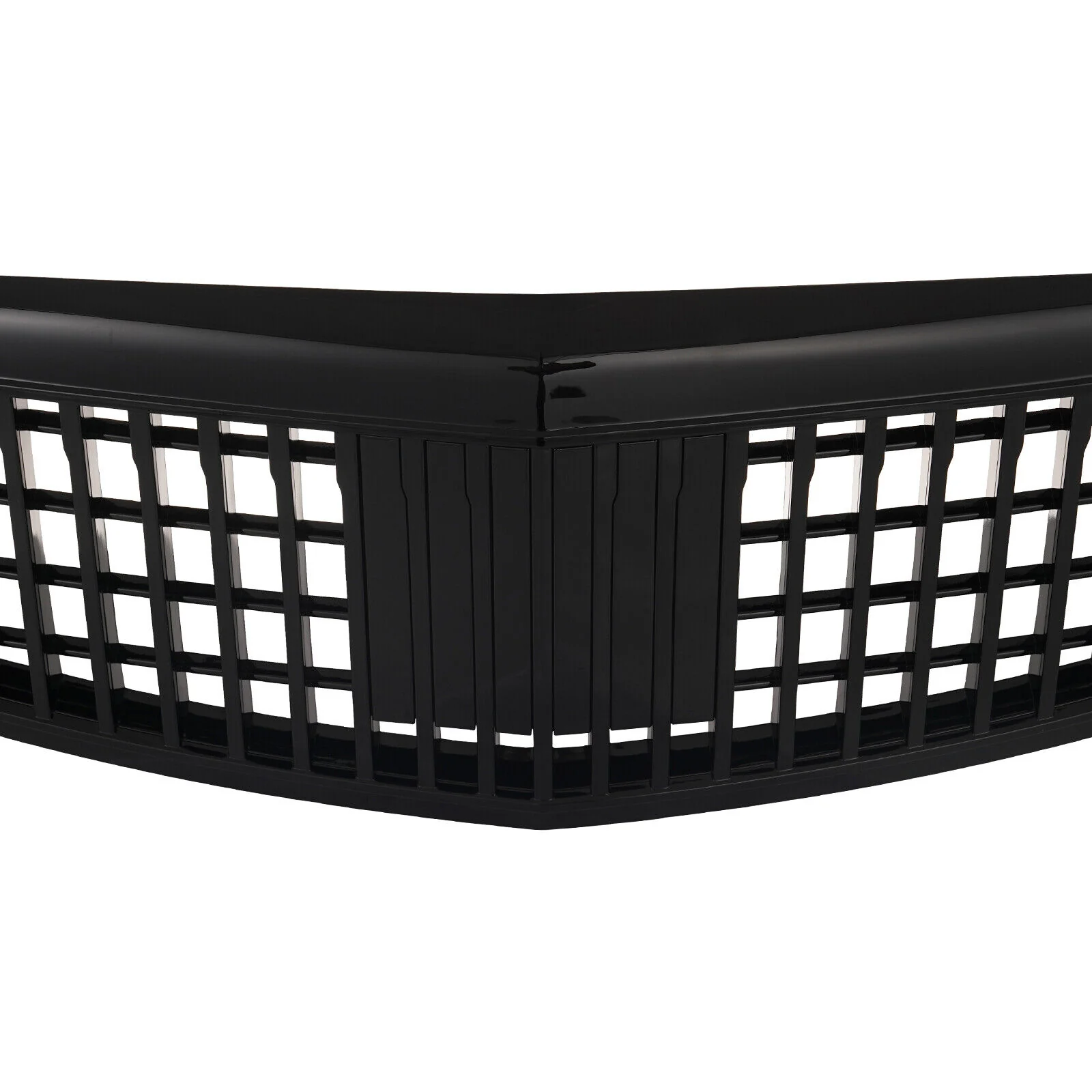 Fit For 2005-2009 Mercedes S-Class W221 Front Grille Gloss Black W/ ACC & W/ Camera Hole - Image 4