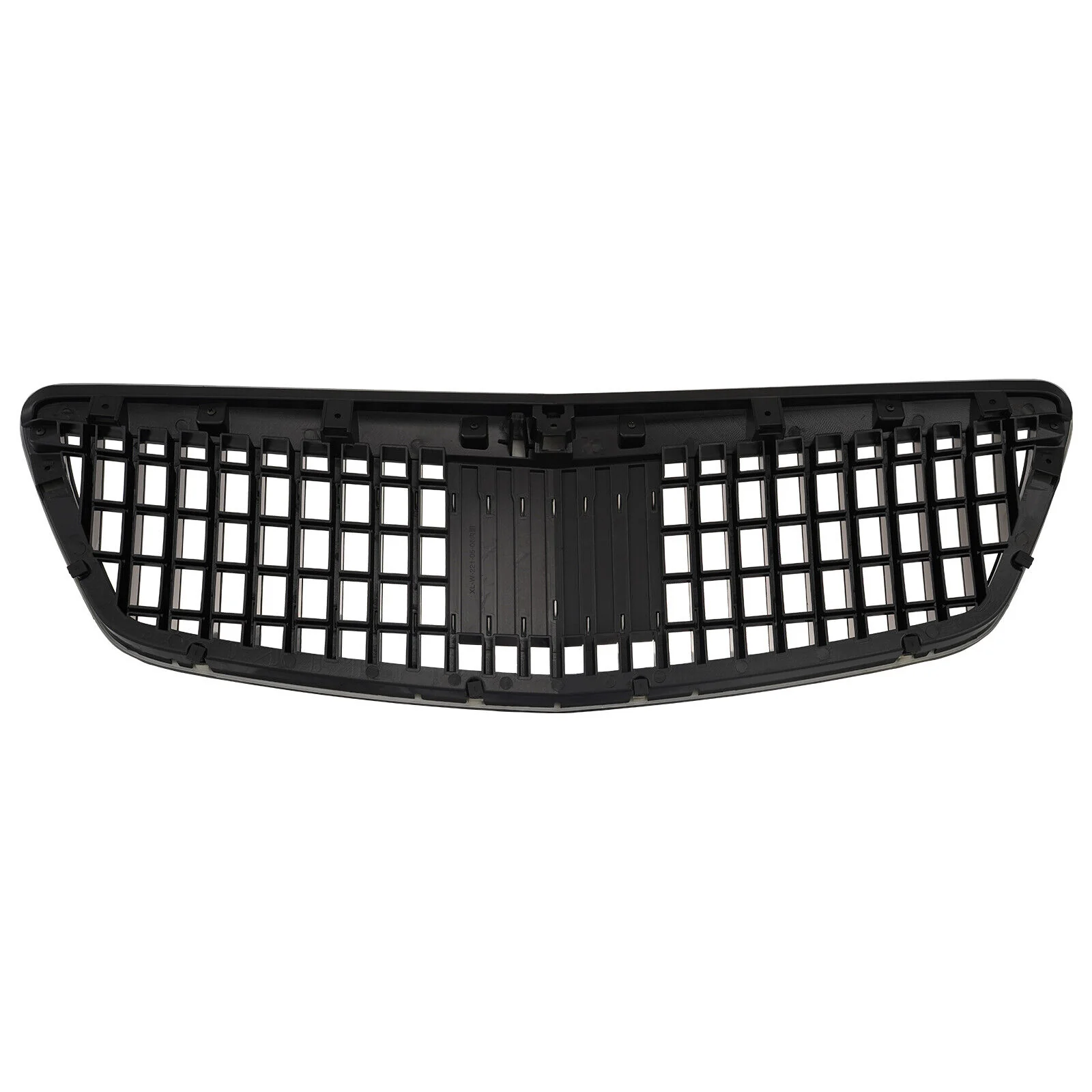 Fit For 2005-2009 Mercedes S-Class W221 Front Grille Gloss Black W/ ACC & W/ Camera Hole - Image 6