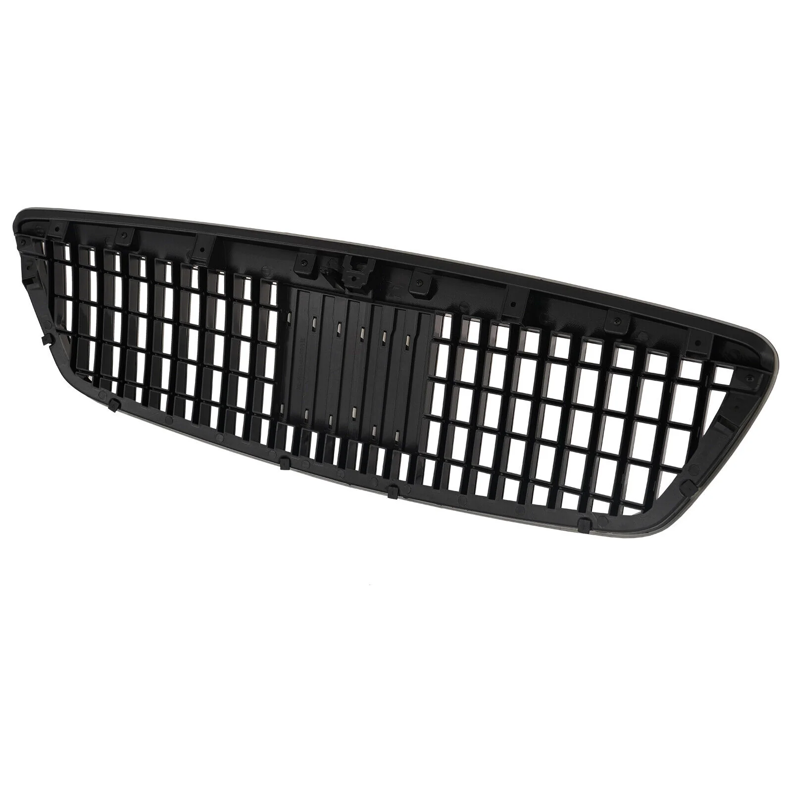 Fit For 2005-2009 Mercedes S-Class W221 Front Grille Gloss Black W/ ACC & W/ Camera Hole - Image 8