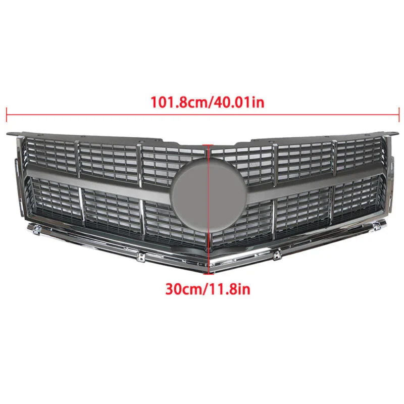 Front Bumper Upper Grille For 2010-2012 Cadillac SRX GM1200629 - Image 4