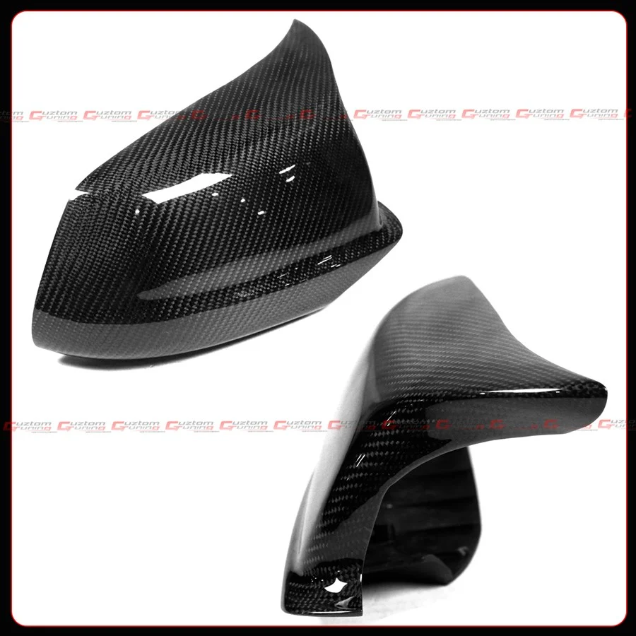 For 2011-2013 BMW F10 528i 530i 550i M Style Carbon Fiber Mirror Cover Caps Replacement - Image 4