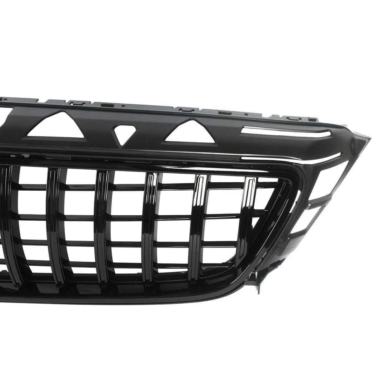 Gloss Black Front Bumper Grill For 2011-2014 Mercedes CLS W218 - Image 6