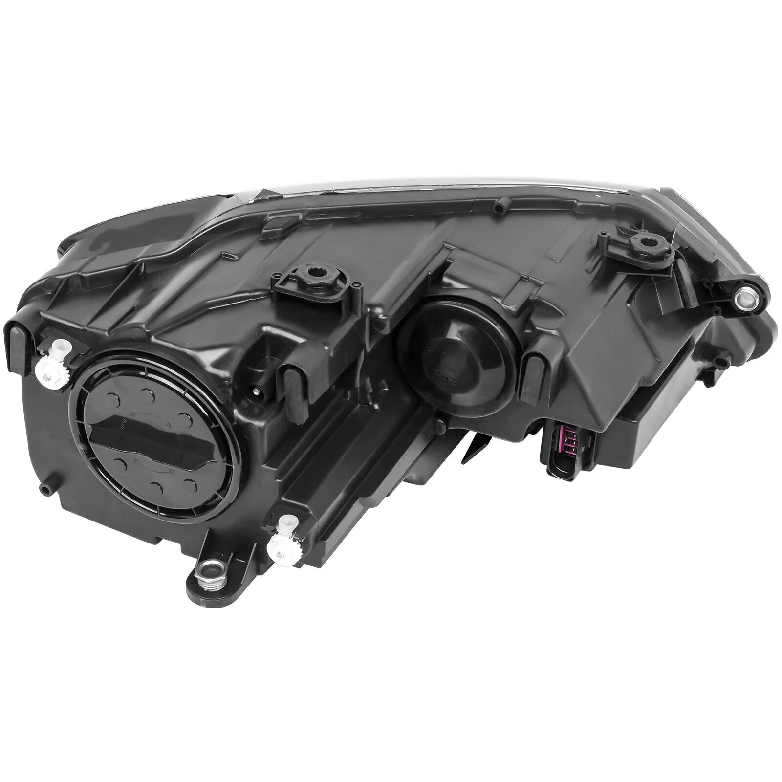 For 2011-2018 VW Jetta MK6 Base SE TDI GTI Headlights Assembly Black Halogen - Image 4