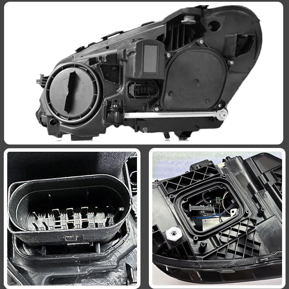RH Halogen Headlight Fits Mercedes-Benz E-Class W212 Sedan/Wagon 2014-2016 - Image 11