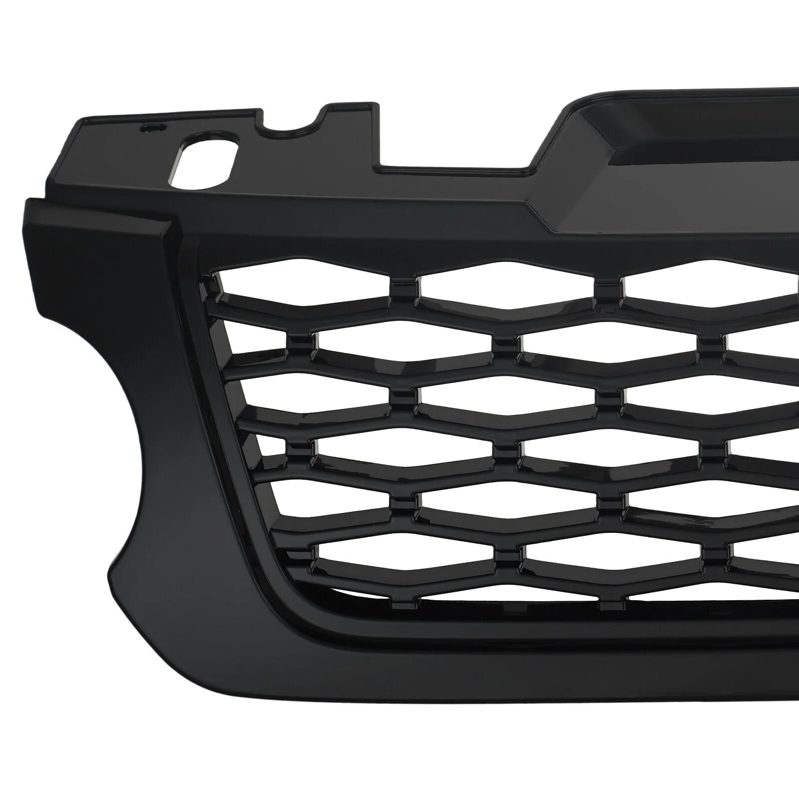 For 2014-2017 Land Rover Range Rover Sport Glossy Black Front Grille SVR Styling - Image 7