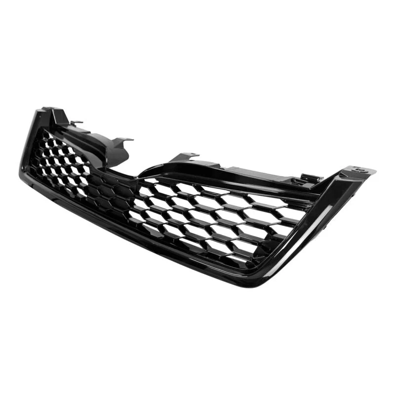 Gloss Black Upper Grille Honeycomb Grill Assembly For 2014-2018 Subaru Forester - Image 5