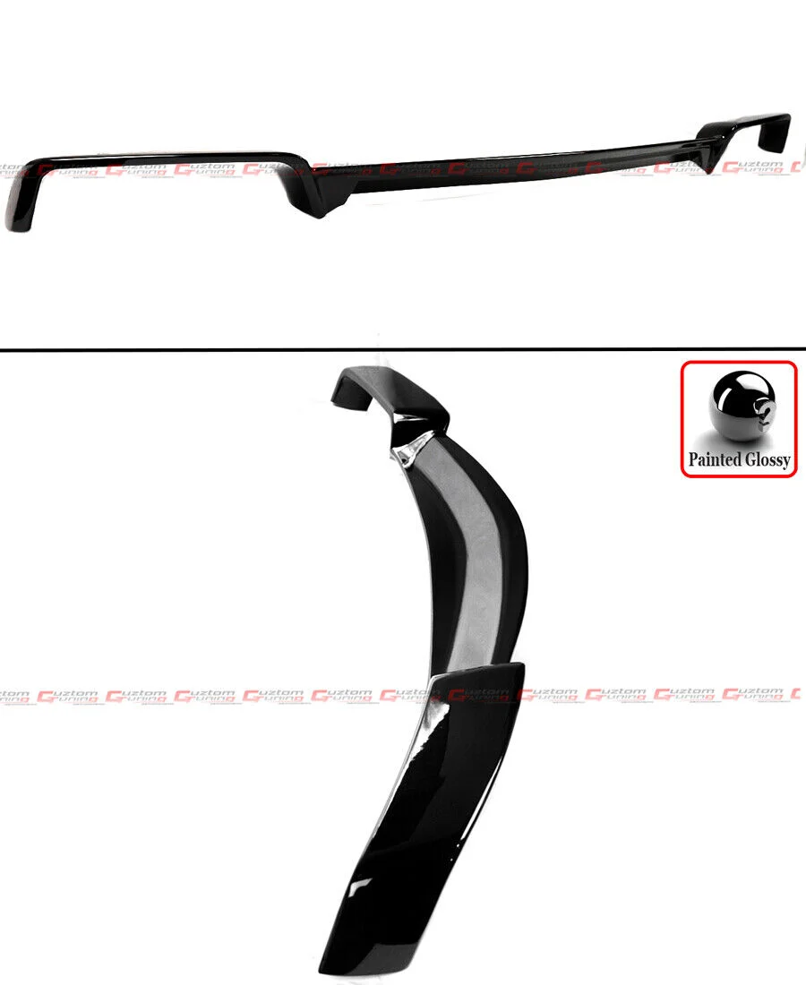 For 2014-2019 Corvette C7 Stingray Gloss Black C8 Z51 Style Rear Trunk Spoiler Wing - Image 3