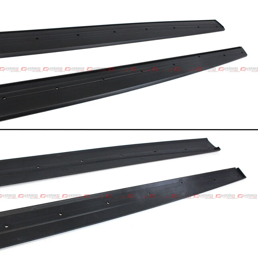 For 2014-2020 BMW F32 F33 F36 4 Series M Sport Black Side Skirt Extension Splitter - Image 3