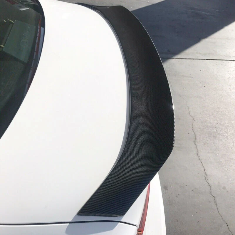 Carbon Fiber Look Rear Trunk Spoiler Wing For Lexus IS200t IS250 IS350 Sedan 2014-2020 - Image 4