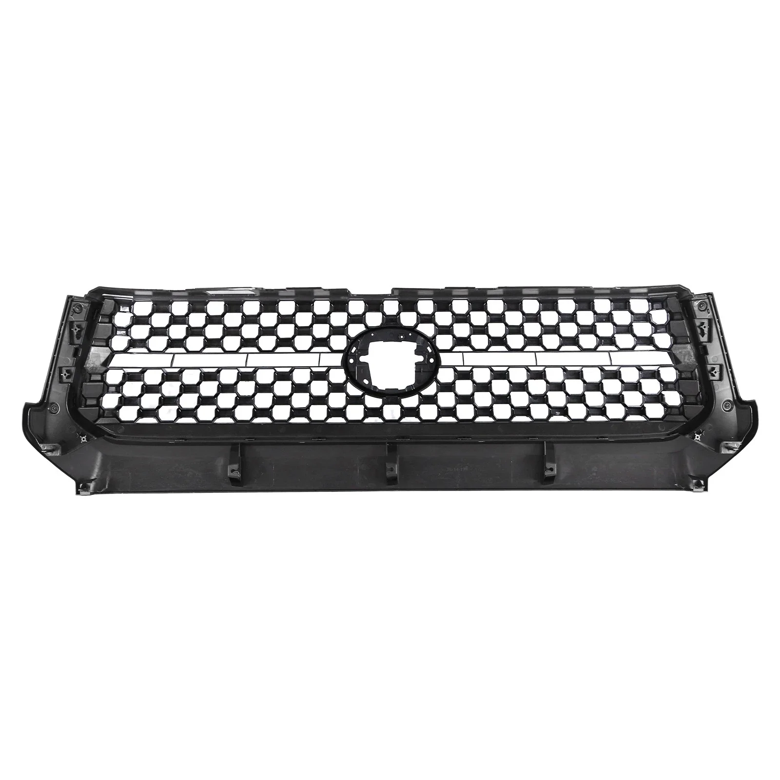 Fit For Toyota Tundra 2014-2021 TRD Style Front Bumper Grille Gloss Black & Gray - Image 4