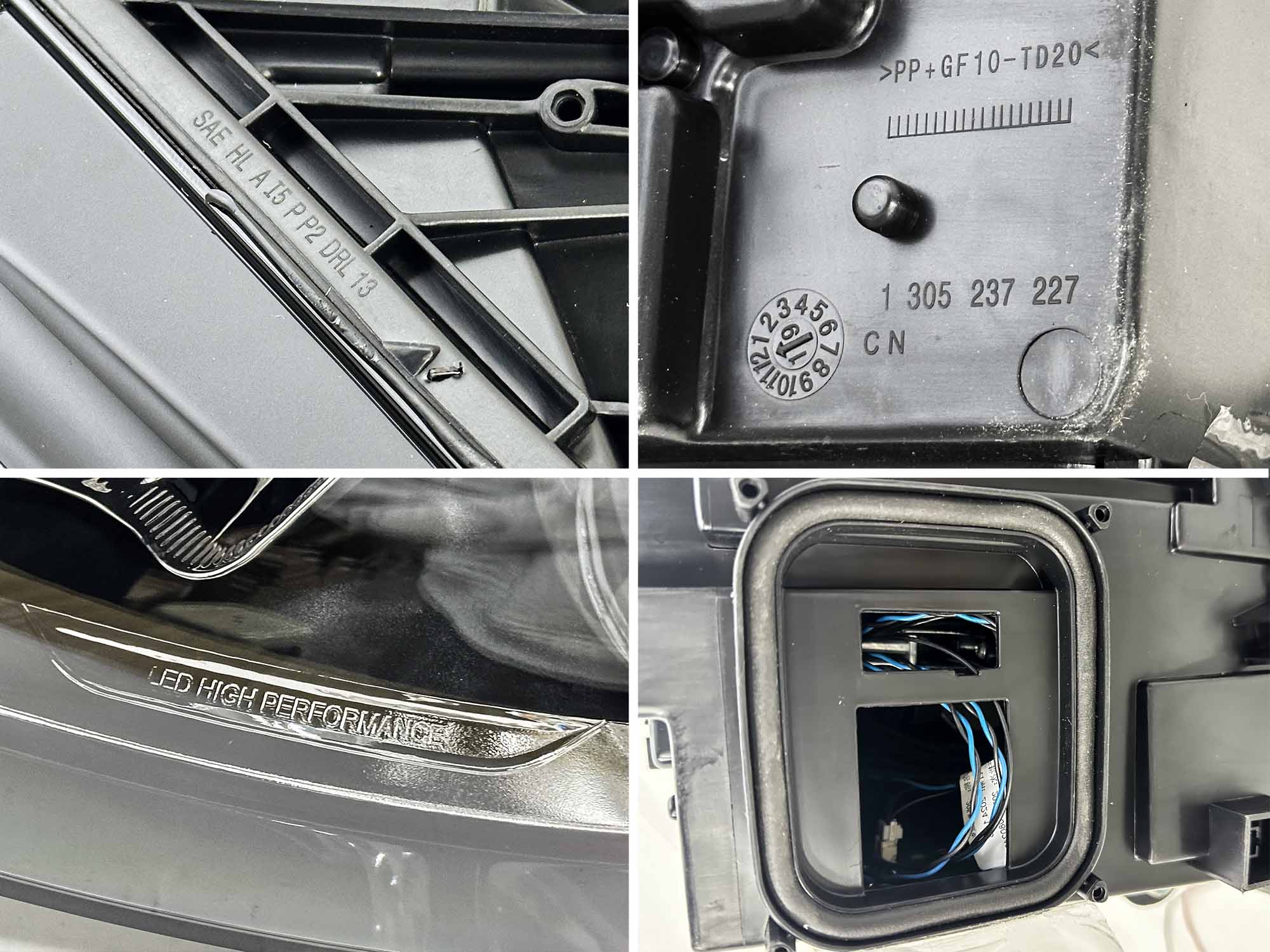 Left Driver Side LED Headlight for Mercedes C-Class W205 C300 2015-2018 Non-AFS - Image 11