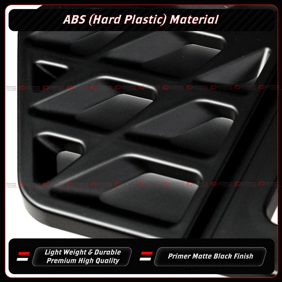 For 2015-2023 Ford Mustang S550 Matt Black Rear License Plate Frame Holder Panel - Image 6
