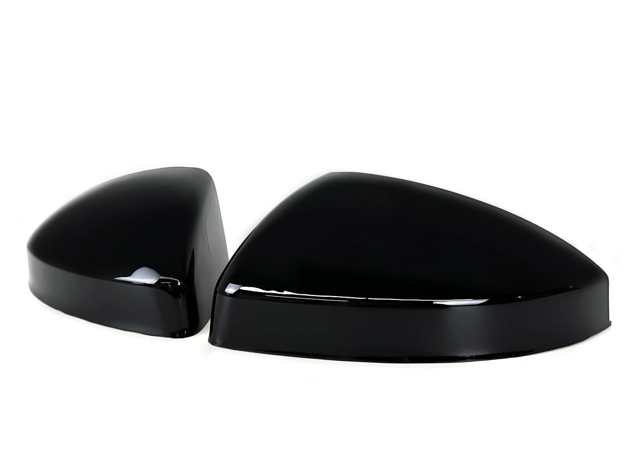 Gloss Black Mirror Cover Caps For AUDI TT MK3 TTS TTRS R8 2015-2024 w/o Lane Assist - Image 4