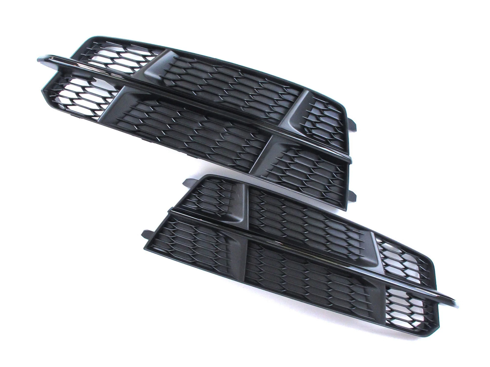 Pair L+R Fit For Pair Front Bumper Fog Light Cover Grille AUDI A6 C7 S-Line S6 2016-2018 - Image 6