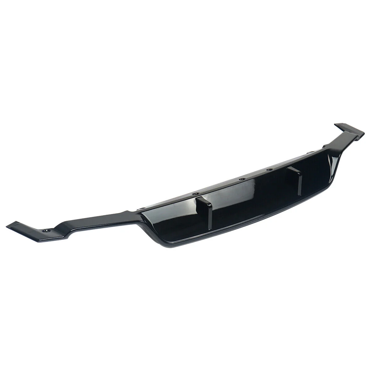 For 2017-2023 BMW G30 M-Sport Rear Bumper Diffuser Lip Gloss Black - Image 2