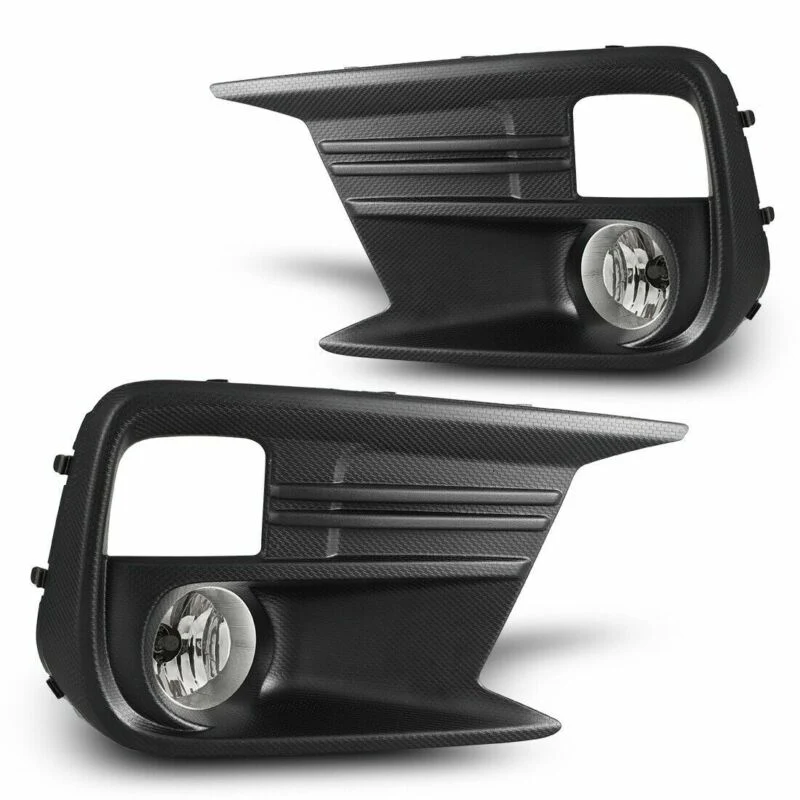 Fog Light Bezels + Fog Lamps Bulbs w/ Wiring for 2018-2021 Subaru WRX STI - Image 2