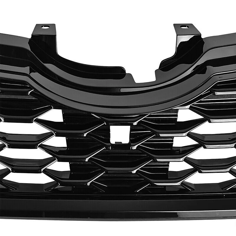 Black Front Bumper Grill Honeycomb Grille w/Light for Subaru Forester 2019-2021 - Image 11