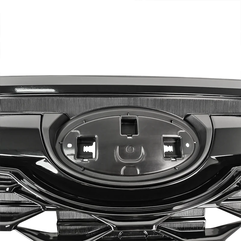 Black Front Bumper Grill Honeycomb Grille w/Light for Subaru Forester 2019-2021 - Image 6