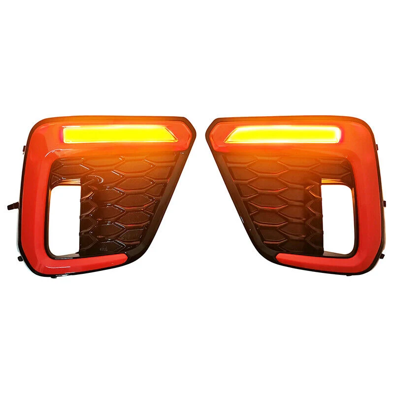 LED DRL Turn Signal Daytime Runing Light Pair For Subaru Forester 2019 2020 2021 - Image 4